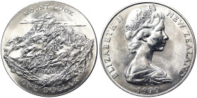 New Zealand, 1 Dollar, 1970, Ni. 28,28 g, KM 42, UNC