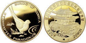 North Korea, 20 Won, 2007, Brass. 28,00 g, KM 626, PROOF