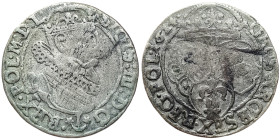 Poland, Sigismund III , 6 Groschen, 1624, Krakow, Ag. 3,56 g, Kopicki 1259, F