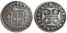 Portugal, Ludwig I , 100 Reis, n.d. (1887), Ag.916 1,54 g Rare, Gomes 68.03, VF