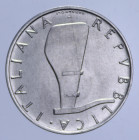 5 LIRE 1989 DELFINO TIMONE ROVESCIATO NC IT. 1 GR. FDC