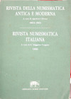 RIVISTA DE3LLA NUMISMATICA ANTICA E MODERNA - 2000 - 582 PP - BUONO STATO