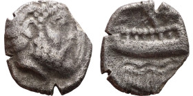 Phoenicia, Arados. Uncertain king. Circa 380-351/0 BC. AR Obol - 1/12 Shekel