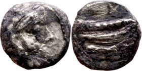 Phoenicia, Arados. Uncertain king. Circa 380-351/0 BC. AR Obol - 1/12 Shekel