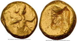 ACHAEMENID PERSIA. Darius I-Xerxes II (ca. 5th century BC). AV daric (14mm, 8.35 gm). NGC Choice Fine 3/5 - 3/5, scuff. Lydo-Milesian standard. Sardes...