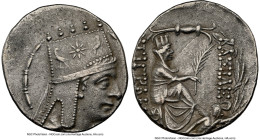 ARMENIAN KINGDOM. Tigranes II the Great (95-56 BC). AR tetradrachm (29mm, 15.56 gm, 1h). NGC Choice XF 4/5 - 3/5. Tigranocerta, ca. 80-68 BC. Diademed...