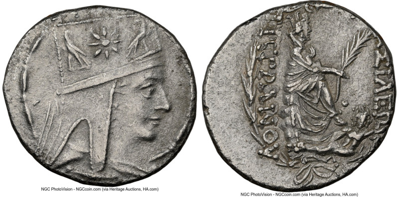 ARMENIAN KINGDOM. Tigranes II the Great (95-56 BC). AR tetradrachm (28mm, 15.65 ...