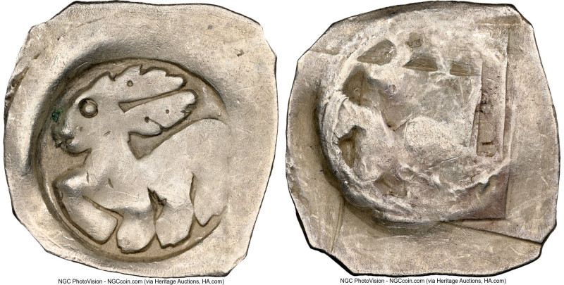 Vienna. Friedrich The Handsome 3-Piece Lot of Certified Pfennigs ND (1306-1330) ...