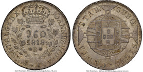 João VI 960 Reis 1818-R MS62 NGC, Rio de Janeiro mint, KM326.1. First year of type. Wreath obverse. HID09801242017 © 2024 Heritage Auctions | All Righ...