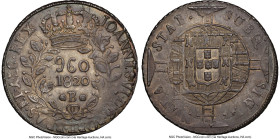 João VI 960 Reis 1820-B AU58 NGC, Bahia mint, KM326.2. HID09801242017 © 2024 Heritage Auctions | All Rights Reserved www.HA.com/TexasAuctioneerLicense...