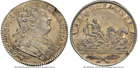 Louis XVI silver "American Independence" Jeton ND (1774-1792) AU58 NGC, Feuardent-13390. HID09801242017 © 2024 Heritage Auctions | All Rights Reserved...