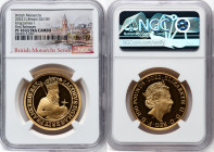 Elizabeth II gold Proof "King James I" 100 Pounds (1 oz) 2022 PR70 Ultra Cameo NGC, S-BMGA2. Mintage: 610. British Monarchs series. First Releases. Ac...