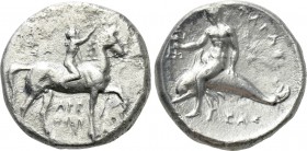 CALABRIA. Tarentum. Nomos (Circa 280 BC).
