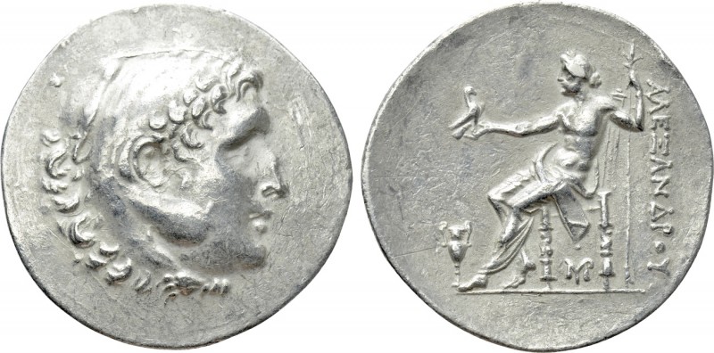 KINGS OF MACEDON. Alexander III 'the Great' (336-323 BC). Tetradrachm. Myrina. ...