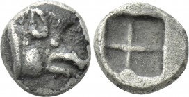 ASIA MINOR. Uncertain. Tetartemorion (5th century BC).