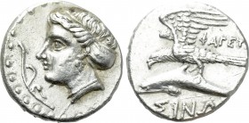 PAPHLAGONIA. Sinope. Drachm (Circa 330-300 BC). Phageta-, magistrate.