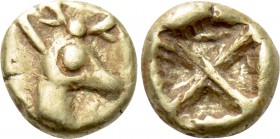 IONIA. Ephesos. Phanes (Circa 625-600 BC). EL 1/48  Stater.