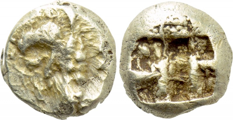 IONIA. Phokaia. EL Hemihekte (Circa 625/00 BC). 

Obv: Head of griffin left.
...