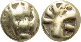 CARIA. Mylasa(?) EL 1/24 Stater (Mid 6th century BC).