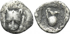 CARIA. Mylasa. Hemiobol (Circa 5th century BC).