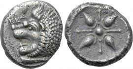 SATRAPS OF CARIA. Hekatomnos (Circa 392/1-377/6 BC). Tetrobol. Mylasa.