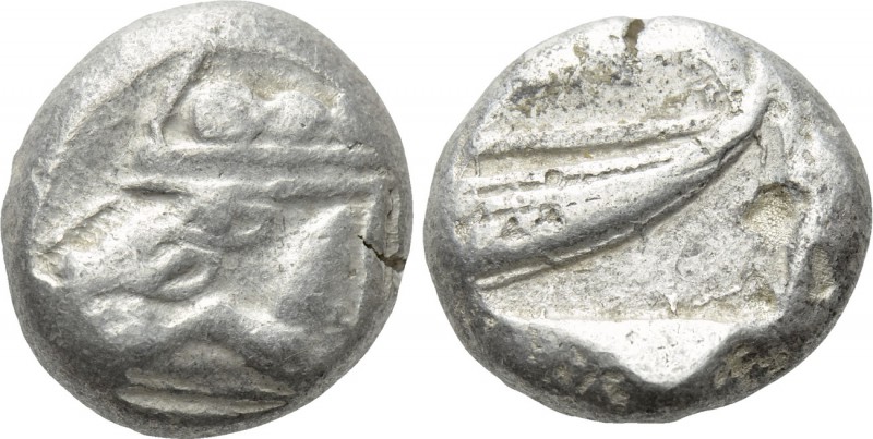 LYCIA. Phaselis. Stater (Circa 500-440 BC). 

Obv: Prow of galley left in the ...