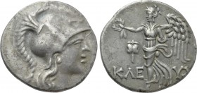 PAMPHYLIA. Side. Tetradrachm (Circa 145-125 BC). Kleuch-, magistrate.