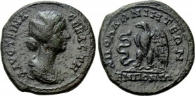 THRACE. Apollonia Pontica. Faustina II (Augusta, 147-175). Ae.