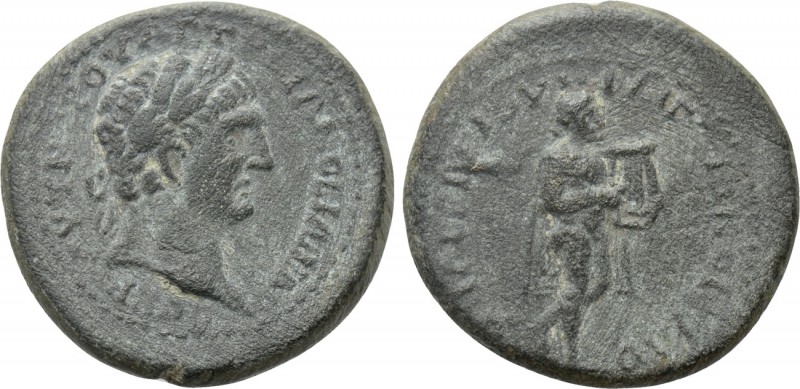 ASIA MINOR. Uncertain. Trajan (98-117). Ae. 

Obv: Laureate head right.
Rev: ...