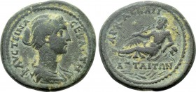 MYSIA. Attaea. Faustina II (Augusta, 147-175). Ae. Asklepiades, archon.