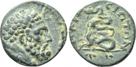 LYDIA. Acrasus. Pseudo-autonomous. Time of Septimius Severus (193-211). Ae.