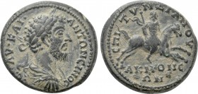 PHRYGIA. Acmonea. Marcus Aurelius (161-180). Ae. Tyndianos, magistrate.