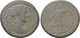 PHRYGIA. Ancyra. Caracalla (198-217). Ae. Apollophanous Lou-, first archon.