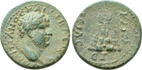 CAPPADOCIA. Caesarea. Domitian (Caesar, 69-81). Ae. Dated RY 10 of Vespasian (77/8).