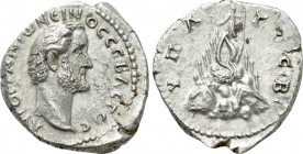 CAPPADOCIA. Caesarea. Antoninus Pius (138-161). Drachm.