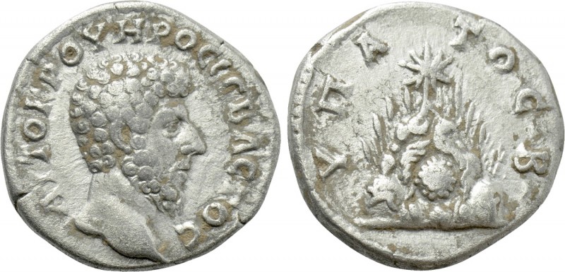 CAPPADOCIA. Caesarea. Lucius Verus (161-169). Didrachm. 

Obv: ΑΥΤΟΚΡ ΟΥΗΡΟС С...
