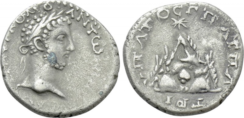 CAPPADOCIA. Caesarea. Commodus (177-192). Drachm. 

Obv: ΑVΤ Μ ΑVΡ ΚΟΜΟ ΑΝΤωΝΙ...