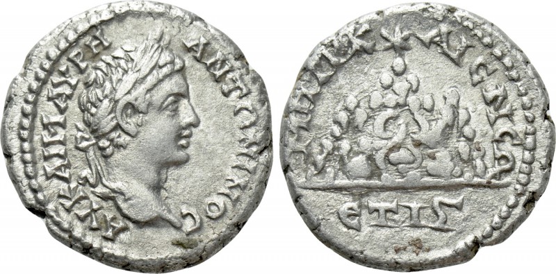 CAPPADOCIA. Caesarea. Caracalla (198-217). Drachm. Dated RY 16 (207/8). 

Obv:...