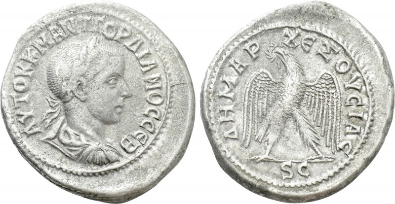 SELEUCIS & PIERIA. Antioch. Gordian III (238-244). Tetradrachm. 

Obv: AYTOK K...