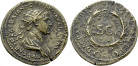 TRAJAN (98-117). As. Rome. Struck for use in the East.