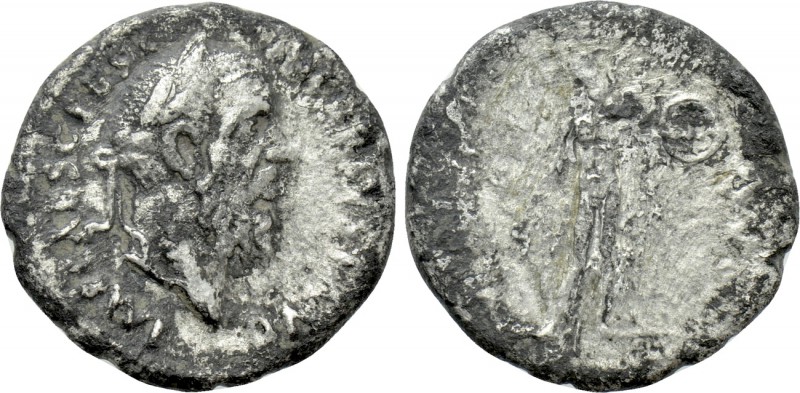 PESCENNIUS NIGER (193-194). Denarius. Antioch. 

Obv: Laureate head right.
Re...