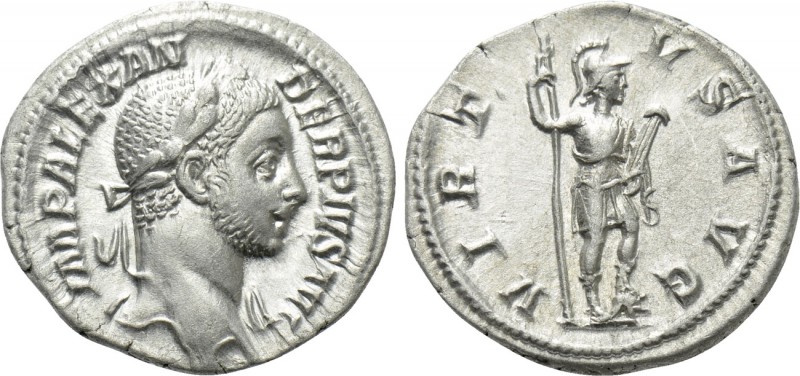 SEVERUS ALEXANDER (222-235). Denarius. Rome. 

Obv: IMP ALEXANDER PIVS AVG. 
...