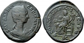 ORBIANA (Augusta, 225-227). Sestertius. Rome.