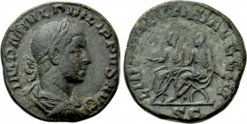 PHILIP II (247-249). Sestertius. Rome.