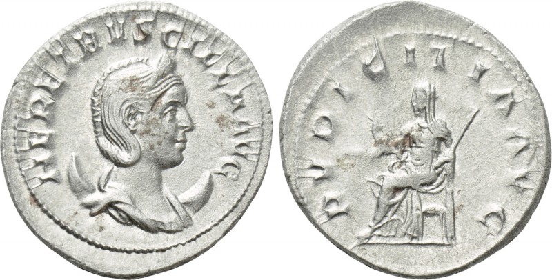 HERENNIA ETRUSCILLA (Augusta, 249-251). Antoninianus. Rome. 

Obv: HER ETRVSCI...