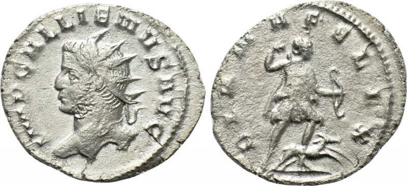 GALLIENUS (253-268). Antoninianus. Mediolanum. 

Obv: IMP GALLIENVS AVG. 
Rad...