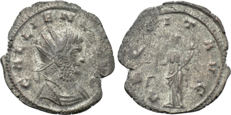 GALLIENUS (253-268). Antoninianus. Siscia. 

Obv: GALLIENVS AVG. 
Radiate and...