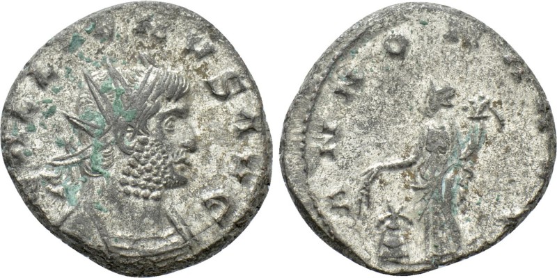 GALLIENUS (253-268). Antoninianus. Siscia. 

Obv: GALLIENVS AVG. 
Radiate and...