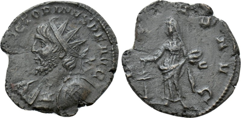 VICTORINUS (269-271). Antoninianus. Treveri. 

Obv: IMP VICTORINVS P F AVG. 
...