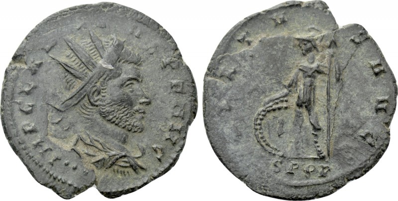 CLAUDIUS II GOTHICUS (268-270). Antoninianus. Cyzicus. 

Obv: IMP CLAVDIVS P F...